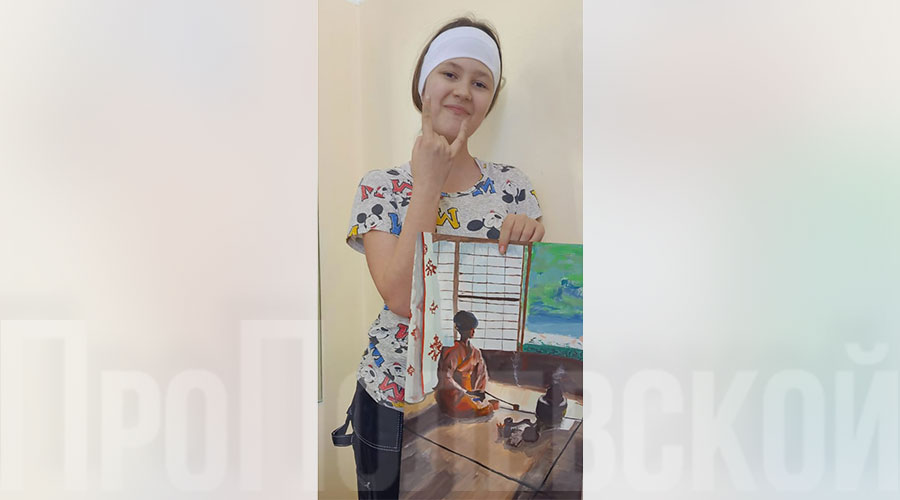 Юные полевские художники рисовали зиму и мечты