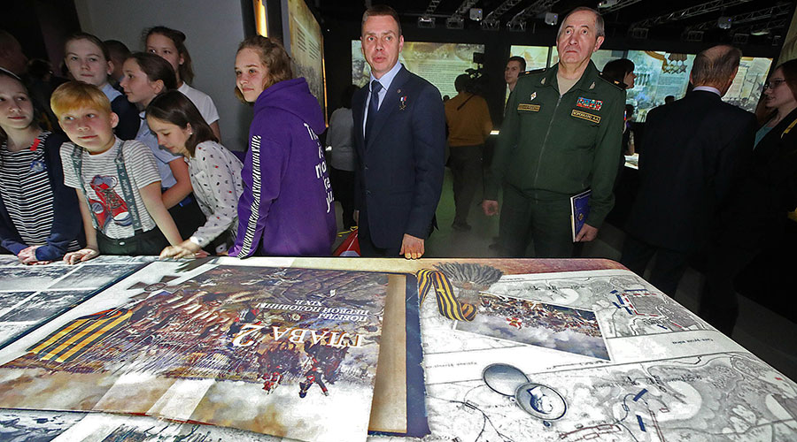 Мультимедийная выставка «Георгиевская слава России» открылась в столице Среднего Урала