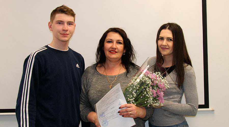 22 мая в администрации ПГО семья Нины Павловой получила  государственный жилищный сертификат
