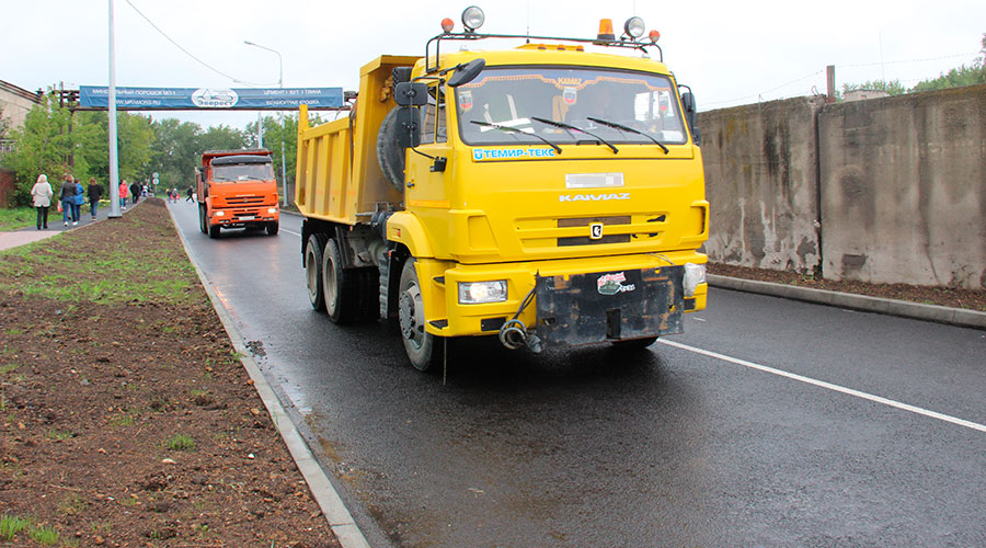 Все работы по ремонту улицы Трубников в Полевском завершены в срок и в соответствии с муниципальным контрактом.