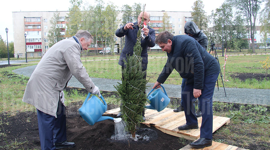 В Полевском завершена реконструкция парка-дендрария