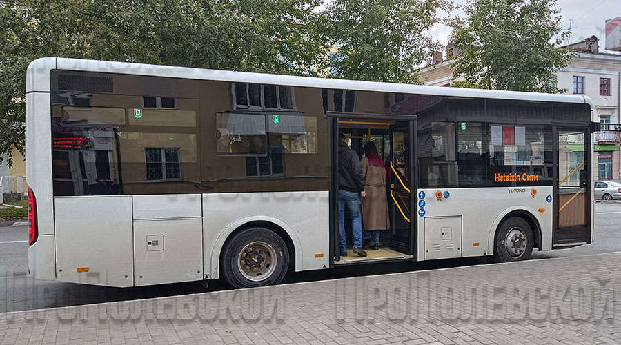 В Полевском на маршрут № 13К вышли пять новых комфортабельных автобусов 