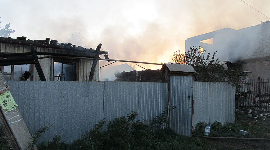 В Полевском в конце прошедшей недели сгорели три дома