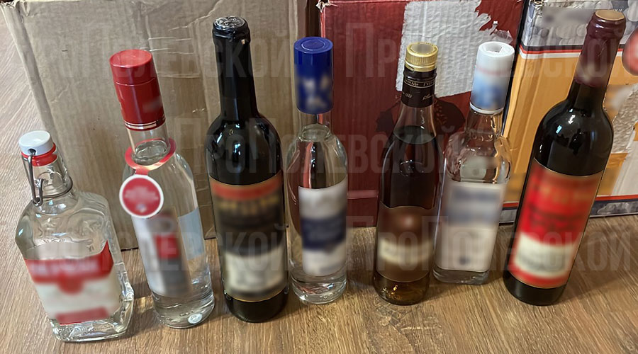 В Полевском полиция изъяла 660 литров контрафактного алкоголя