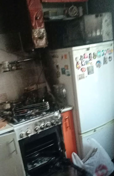 В Полевском росгвардейцы предотвратили возгорание жилого дома