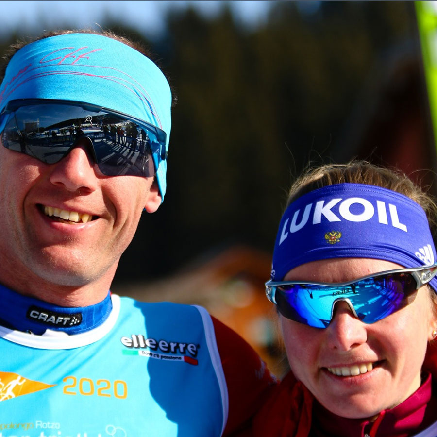 Полевска лыжница Анна Медведева впервые попробовала свои силы в зимнем триатлоне
