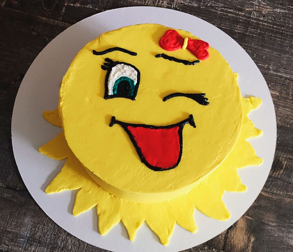 Торт «Солнечная улыбка»